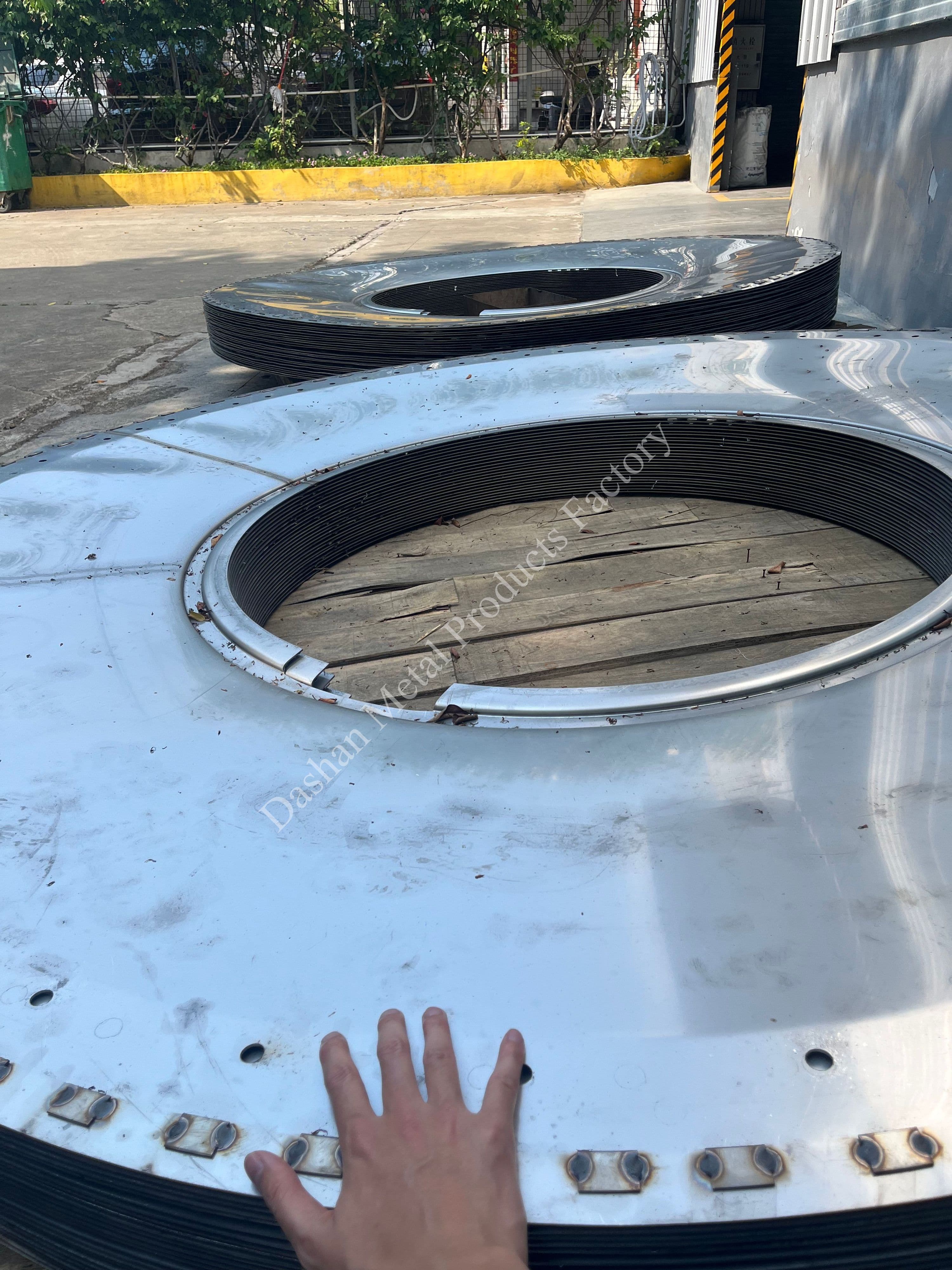 Stainless Steel Industrial Washing Machine Housing Stretched Parts
