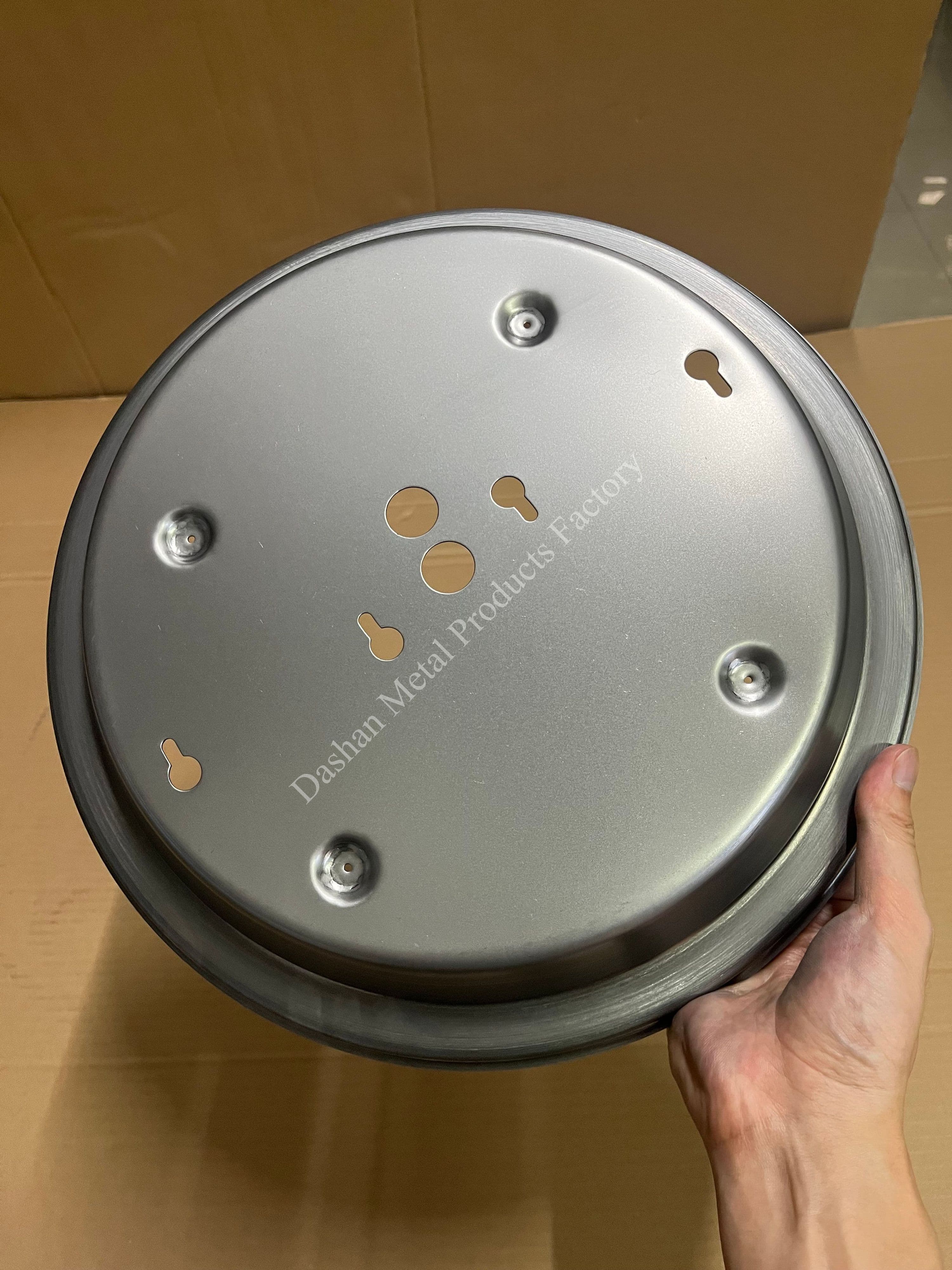 Factory Custom Ceiling Plate Stamping Process for Lighting Accessories