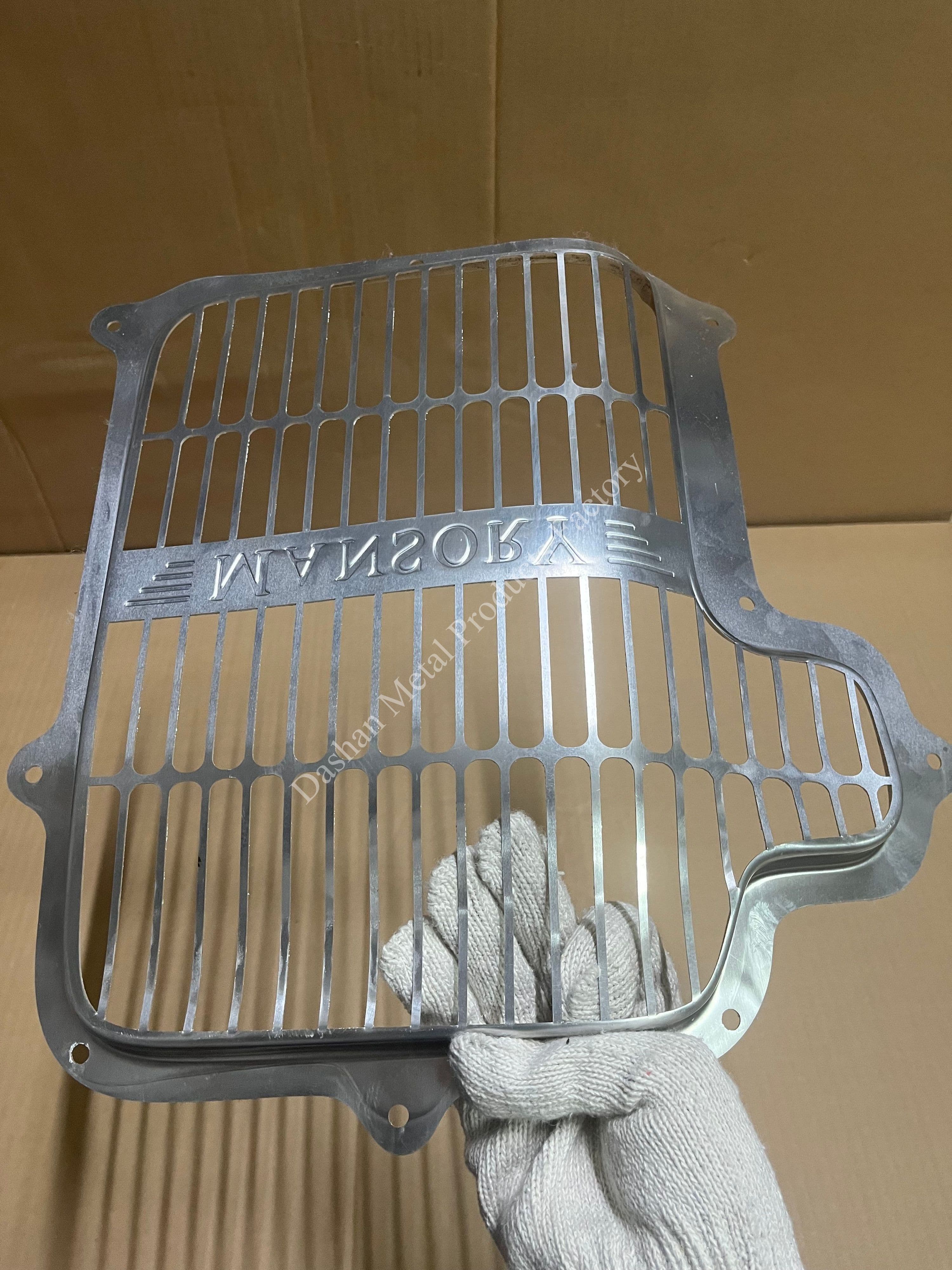 OEM Custom Automotive Mesh Cover Stamping Processing 4