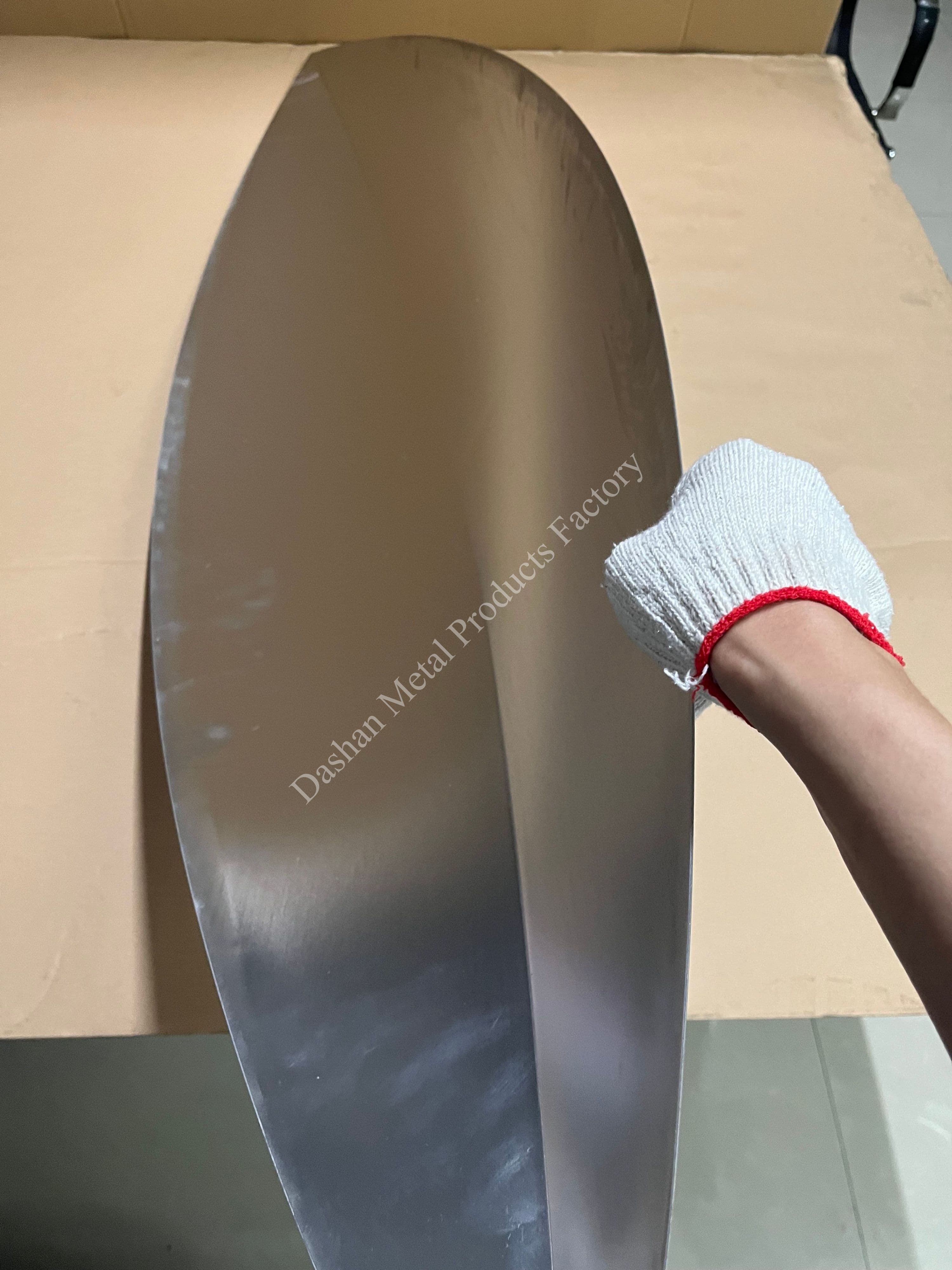 Factory Custom Large Long Oval Aluminum Lampshade Parts Stamping Processing 3