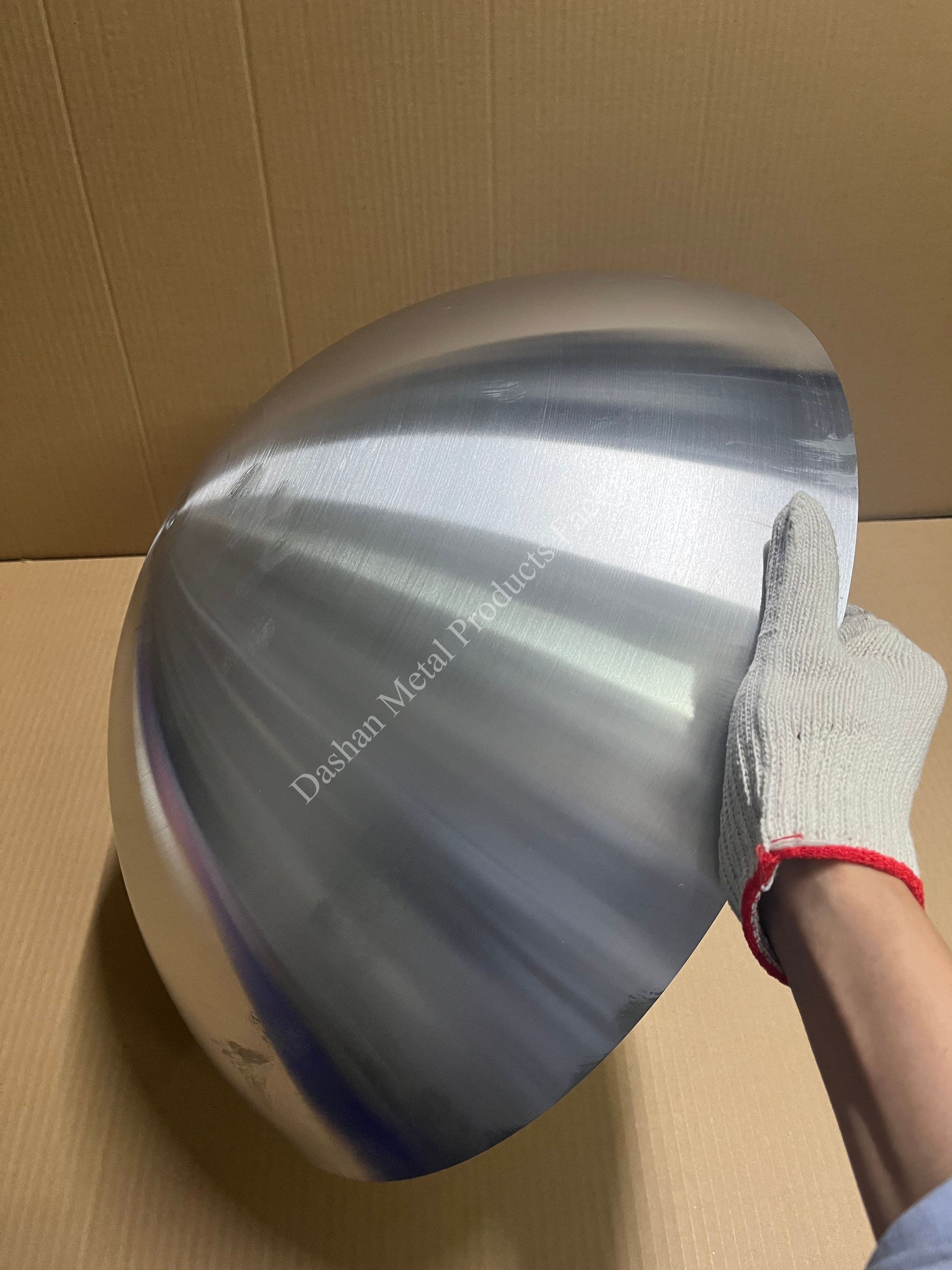 Manufacturer Custom Spinning Processing of Large Hemispherical Aluminum Part