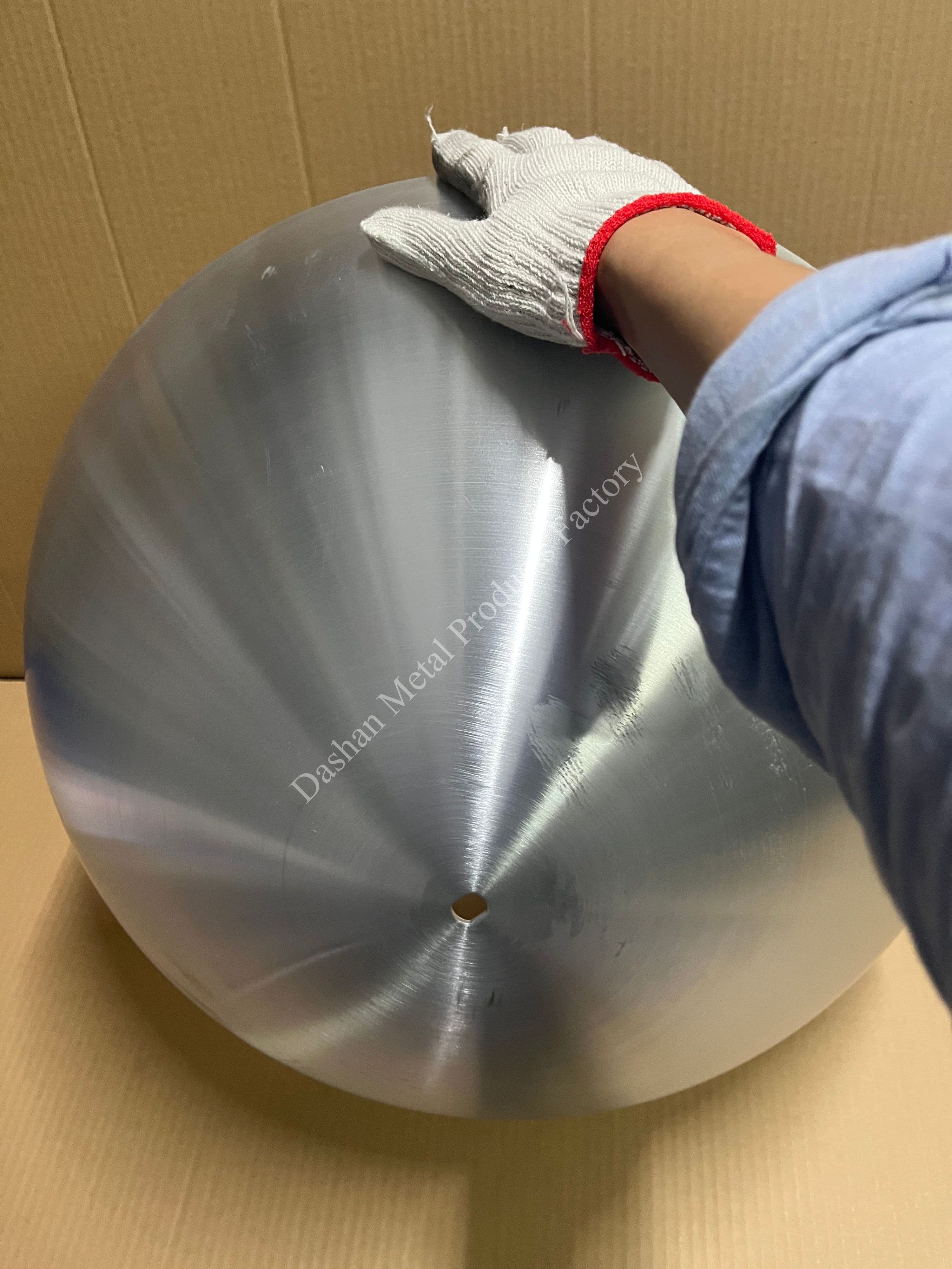 Manufacturer Custom Spinning Processing of Large Hemispherical Aluminum Part thumbnail 2