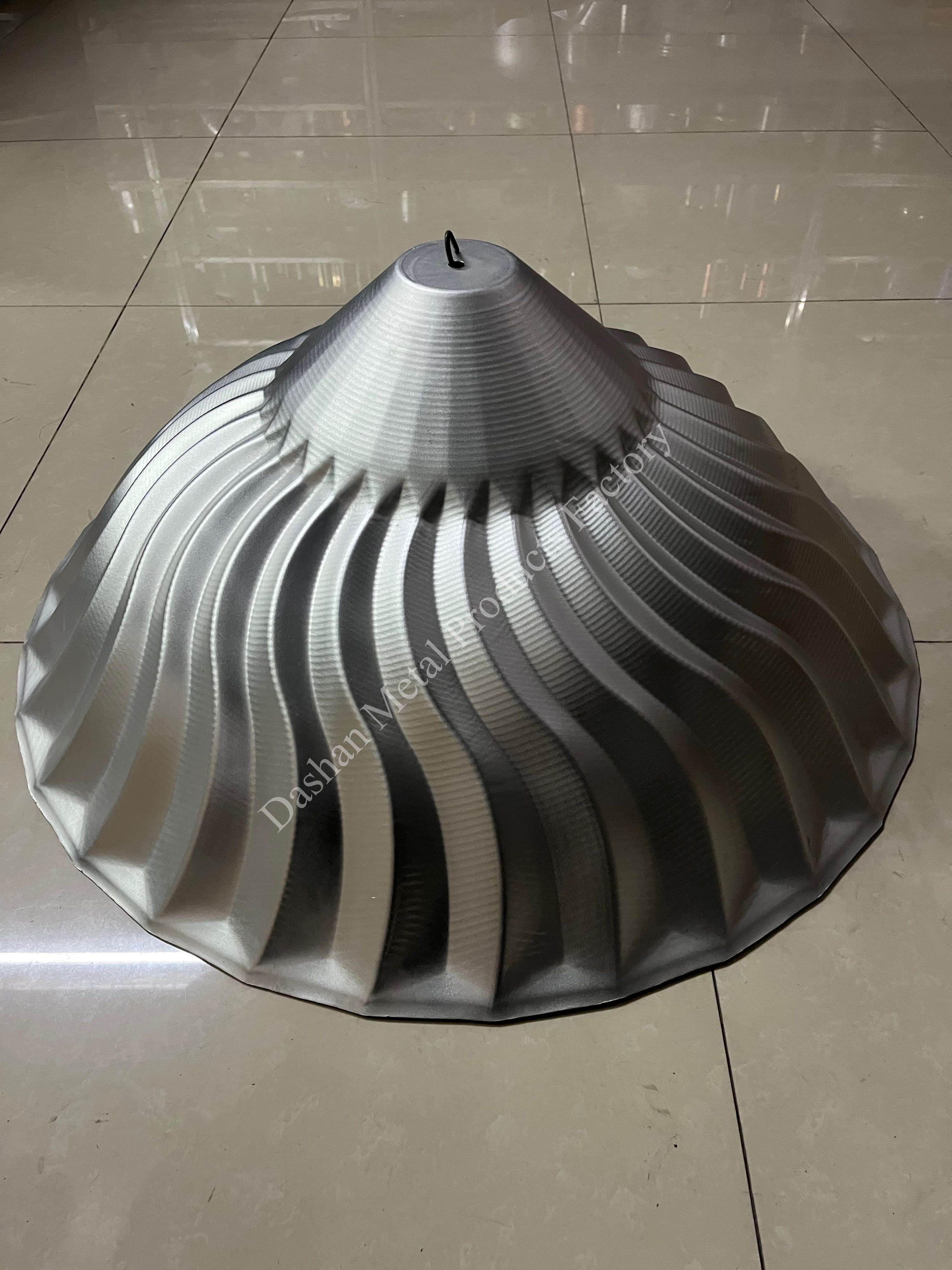 Aluminum Irregular Formed Lampshade Spinning Parts main image