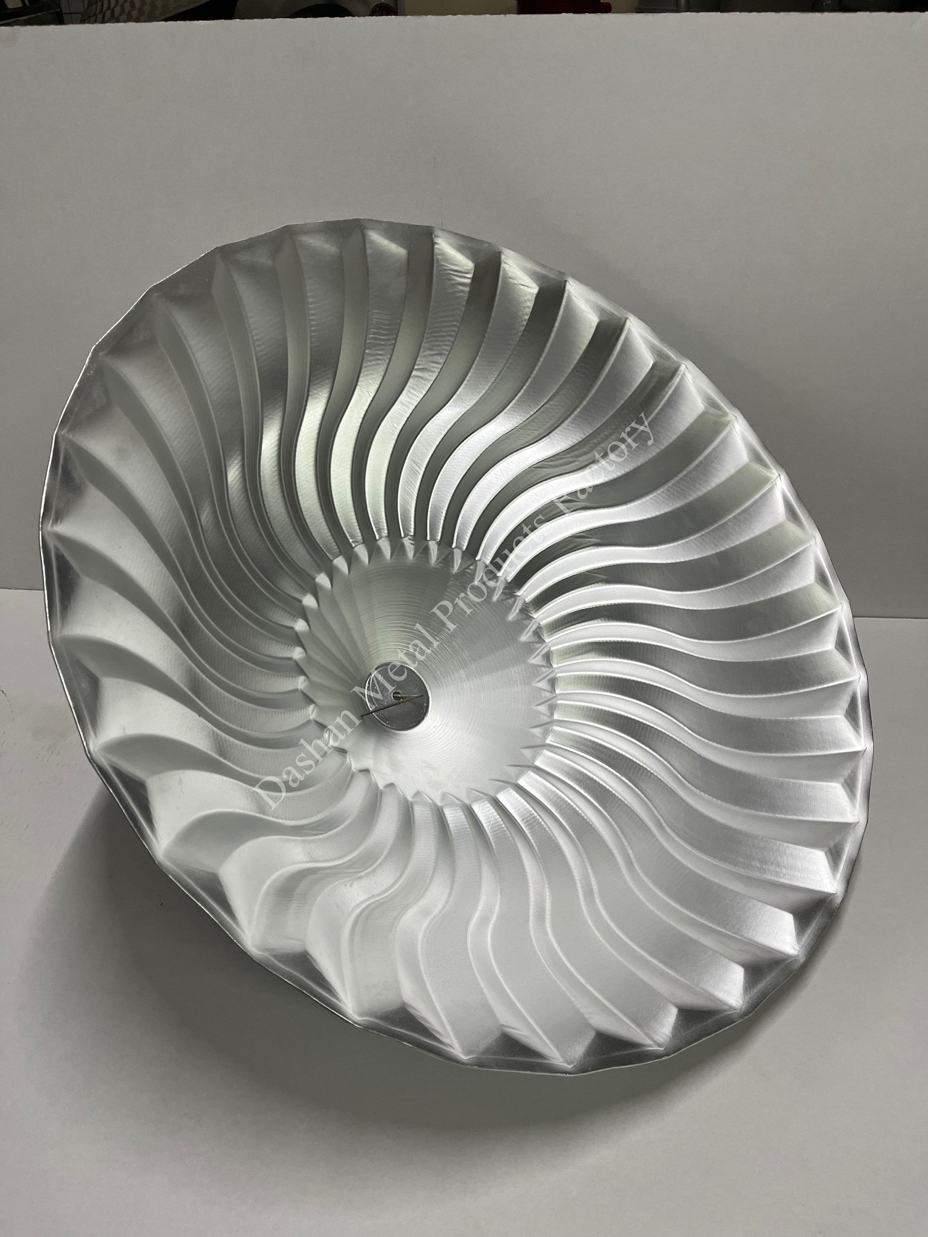 Aluminum Irregular Formed Lampshade Spinning Parts thumbnail 2
