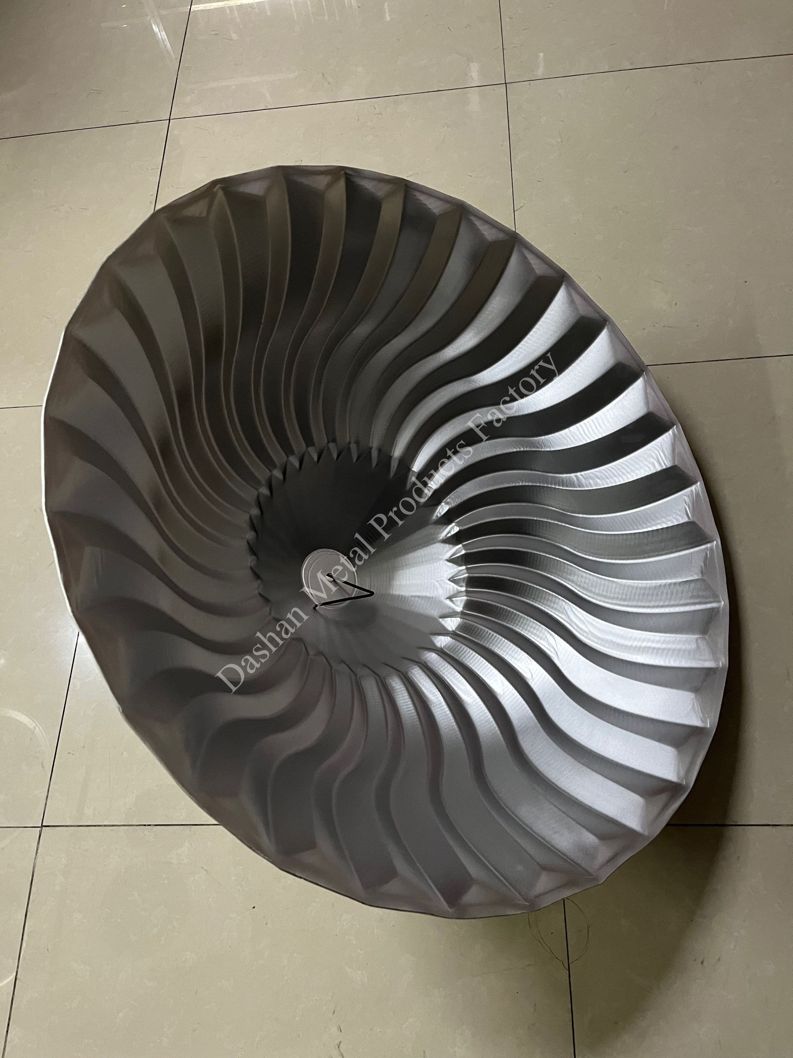 Aluminum Irregular Formed Lampshade Spinning Parts thumbnail 3