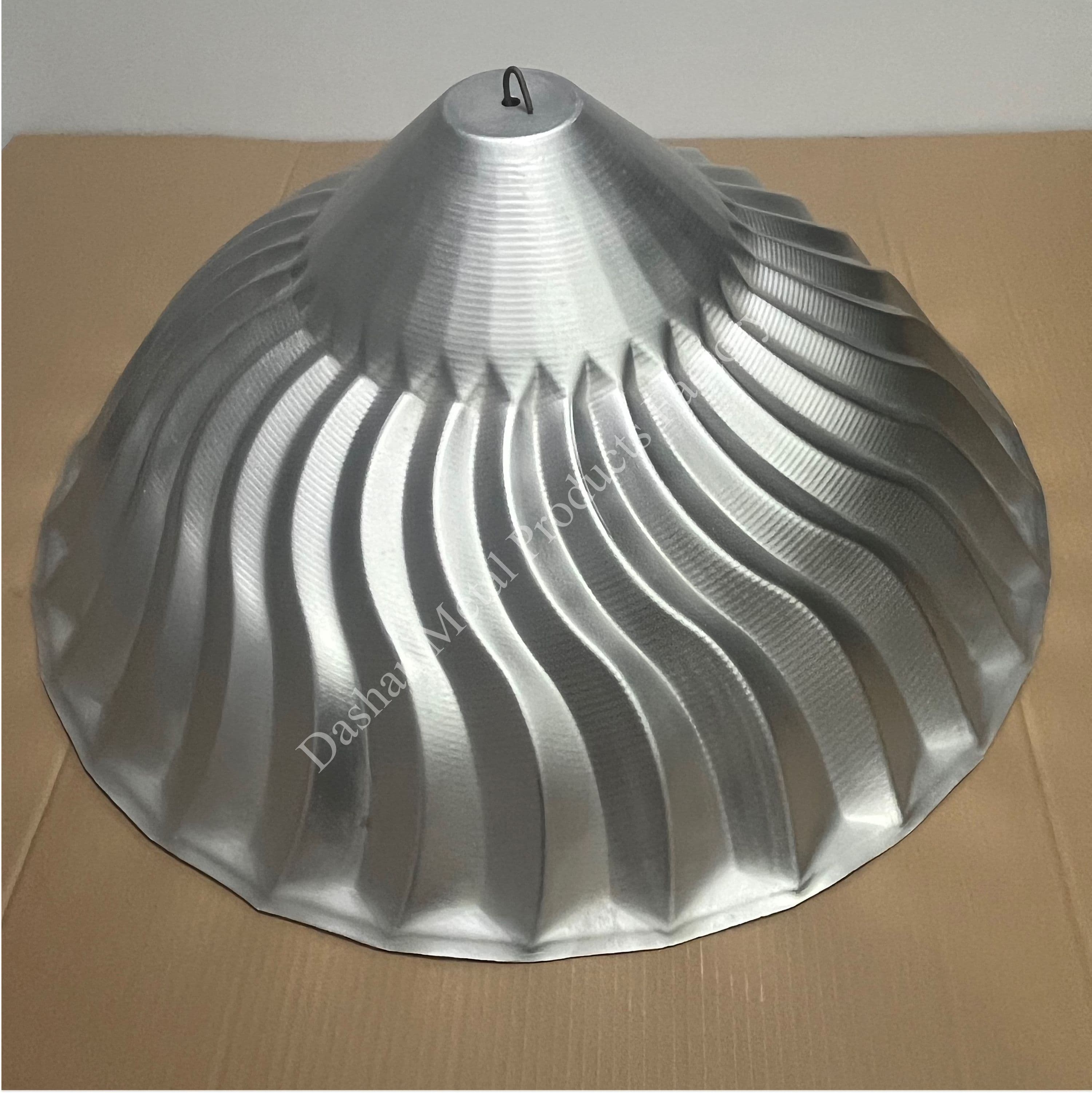 Aluminum Irregular Formed Lampshade Spinning Parts