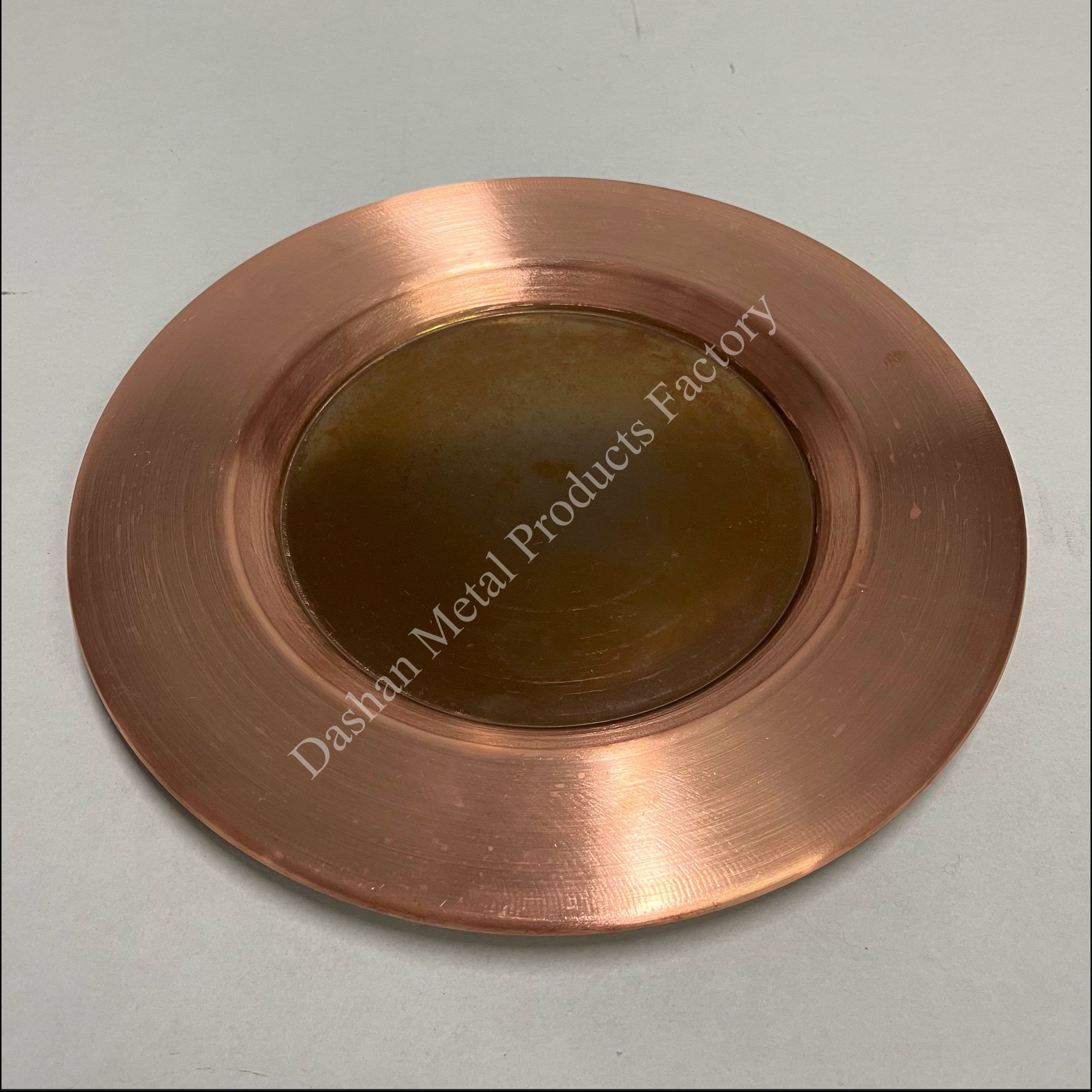 Red Copper Candy Dish Spinning Parts